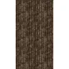 Arsvita Flauschvorhang Flauschgardine Vorhang 90 cm x 200 cm Unistreifen Braun