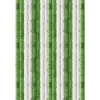 Arsvita Flauschvorhang Flauschgardine Vorhang 90 cm x 200 cm Unistreifen Grün Weiß