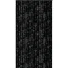 Arsvita Flauschvorhang Flauschgardine Vorhang 100 cm x 220 cm Unistreifen Schwarz