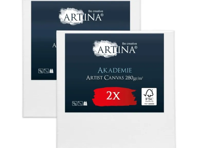 Artina Akademie Keilrahmen 60x60cm FSC 2tlg