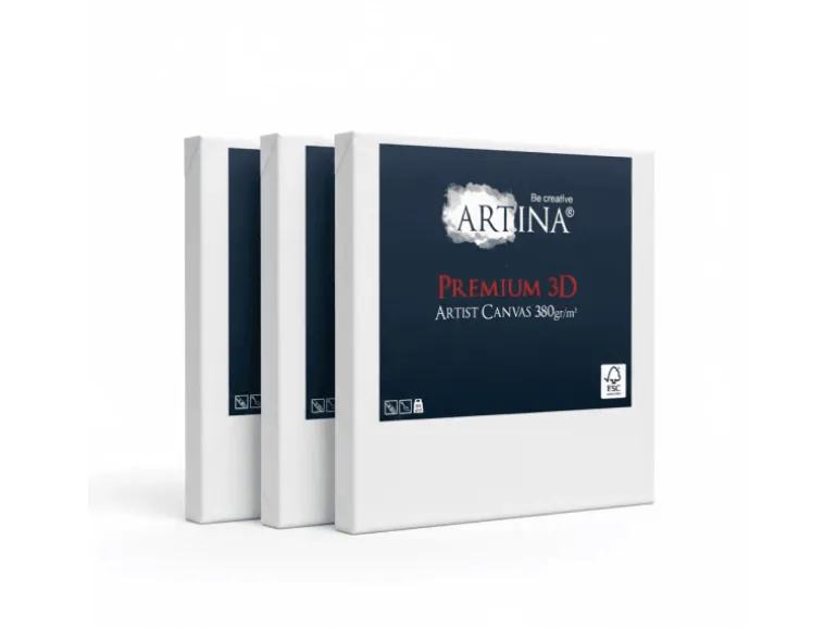 Artina Premium 3D Keilrahmen 30x30cm FSC 3tlg