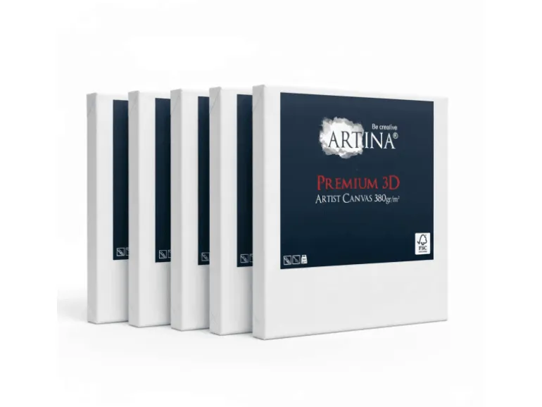 Artina Premium 3D Keilrahmen 40x50cm FSC 5tlg