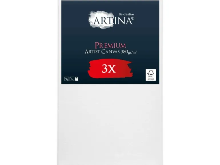 Artina Premium Keilrahmen 60x80cm FSC 3tlg