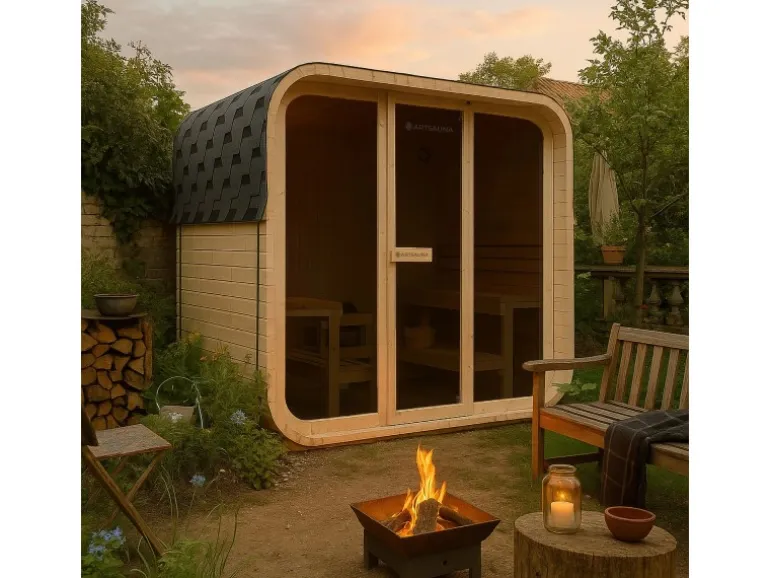 Artsauna Cube Fasssauna Fjora