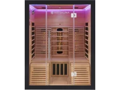 Artsauna Infrarotkabine Helsinki 150 mit Dual Technology Schwarz