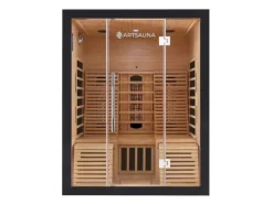 Artsauna Infrarotkabine Helsinki 150 mit Dual Technology Schwarz