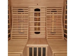 Artsauna Infrarotkabine Helsinki 150 mit Dual Technology Schwarz