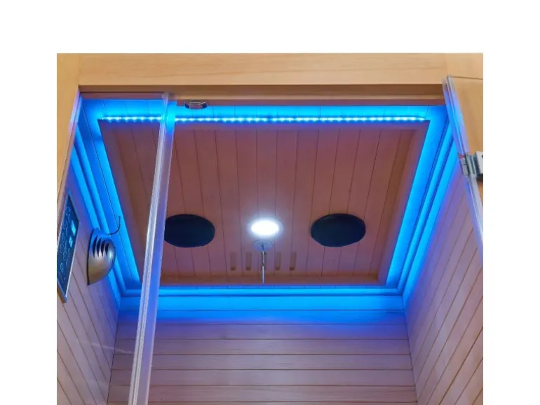 Artsauna Infrarotkabine Kiruna90 mit Dual Technologie