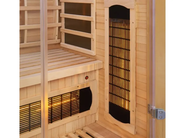 Artsauna Infrarotkabine Kiruna90 mit Dual Technologie