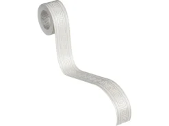 A.S. Création Borte selbstklebend Mäander 10,05 m x 4 cm Weiß-Grau
