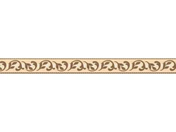 A.S. Création Borte selbstklebend Barock 10,05 m x 5 cm Braun-Beige