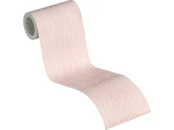 A.S. Création Borte selbstklebend Wellenmuster 5 m x 13 cm Rosa