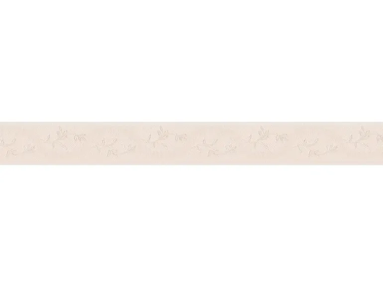 A.S. Création selbstklebende Bordüre Blumenranke Beige-Weiß