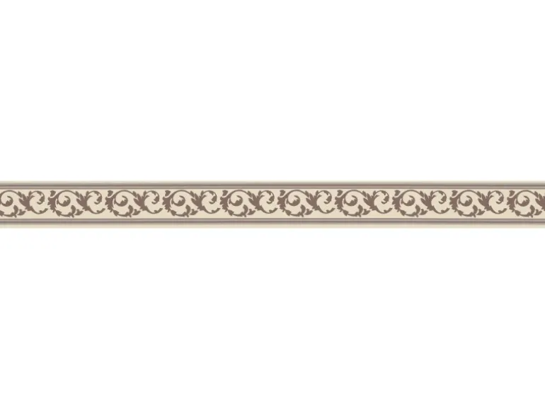 A.S. Création selbstklebende Bordüre Ornament Beige-Braun