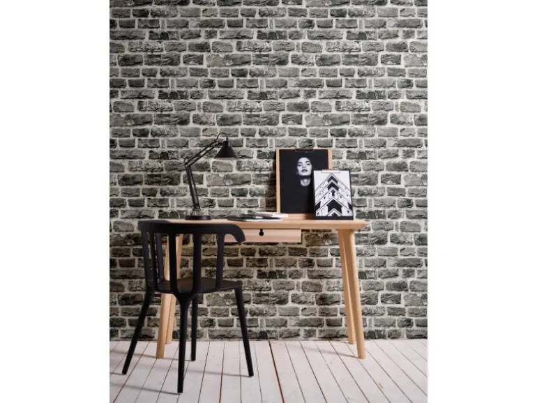 A.S. Creation Neue Bude 2.0 Vliestapete Bruchstein Grau FSC®