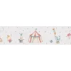 A.S. Creation Vlies-Bordüre Zirkus 5 m x 0,13 m Bunt-Beige FSC®