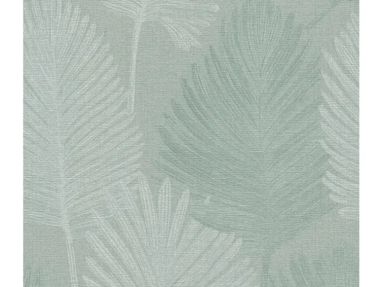 A.S. Creation Vliestapete Floral Blätter 10,05 m x 0,53 m Grün FSC®