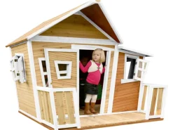 Axi Lisa Spielhaus Braun - Weiß 193 x 220 x 174 cm