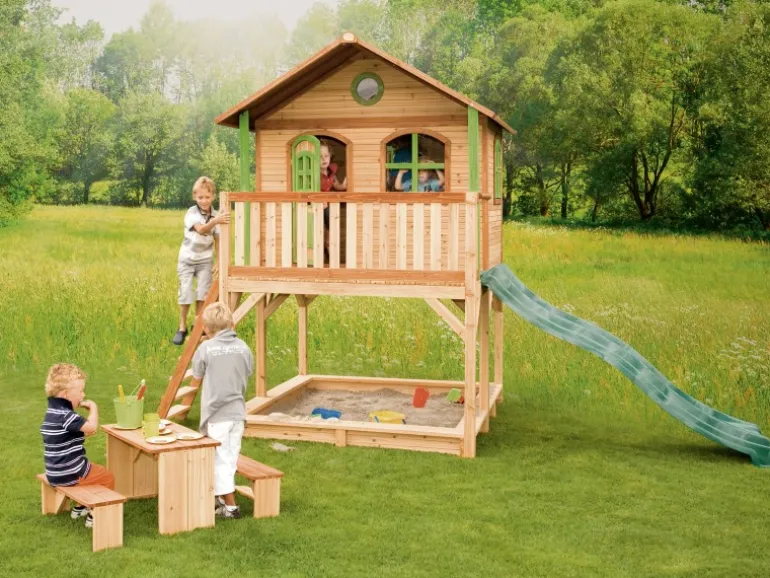 AXI Spielhaus Marc mit Leiter, Rutsche und Sandkasten