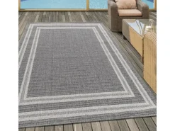 Ayyildiz In- und Outdoor-Teppich Aruba 4901 Grau 200 cm x 290 cm