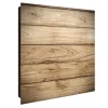 Banjado Großer Schlüsselkasten Glas 30x30cm Schwarz Scharnier Links 50 Haken Beschreibbar Magnetisch Motiv Holzplanken