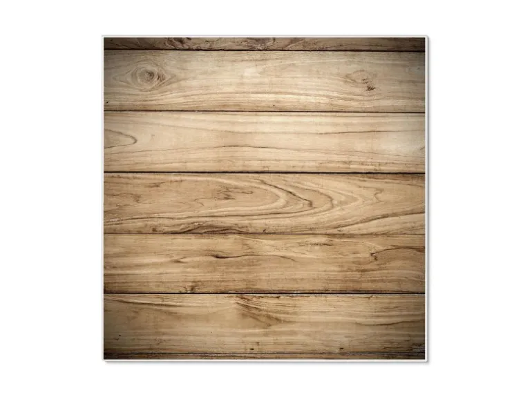 Banjado Magnettafel 50x50cm Magnetwand Weiß Aus Metall Magnetpinnwand Pinnwand Inkl. 4 Magnete Motiv Holzplanken