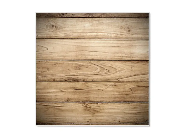 Banjado Magnettafel 50x50cm Magnetwand Weiß Aus Metall Magnetpinnwand Pinnwand Inkl. 4 Magnete Motiv Holzplanken