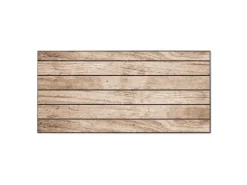 Banjado Magnettafel 78x37cm Magnetwand Schwarz Aus Metall Magnetpinnwand Pinnwand Inkl. 4 Magnete Motiv Blasse Holzlatten