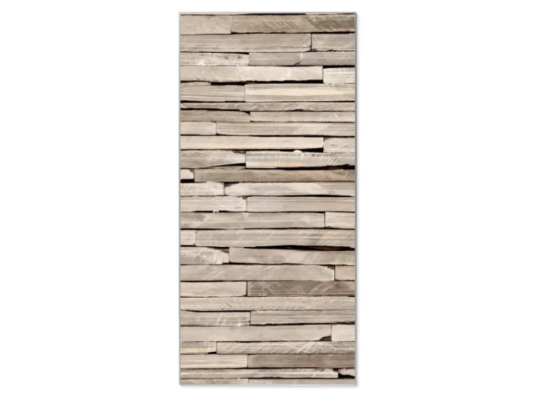 Banjado Magnettafel 37x78cm Magnetwand Silber Aus Metall Magnetpinnwand Pinnwand Inkl. 4 Magnete Motiv Steinplatten
