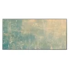 Banjado Magnettafel 78x37cm Magnetwand Schwarz Aus Metall Magnetpinnwand Pinnwand Inkl. 4 Magnete Motiv Patina Grün