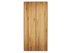 Banjado Magnettafel 37x78cm Magnetwand Schwarz Aus Metall Magnetpinnwand Pinnwand Inkl. 4 Magnete Motiv Bambusholz