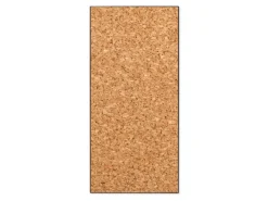 Banjado Magnettafel 37x78cm Magnetwand Schwarz Aus Metall Magnetpinnwand Pinnwand Inkl. 4 Magnete Motiv Kork