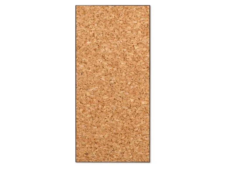 Banjado Magnettafel 37x78cm Magnetwand Schwarz Aus Metall Magnetpinnwand Pinnwand Inkl. 4 Magnete Motiv Kork