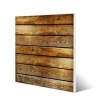 Banjado Magnettafel 50x50cm Magnetwand Weiß Aus Metall Magnetpinnwand Pinnwand Inkl. 4 Magnete Motiv Holzbretter