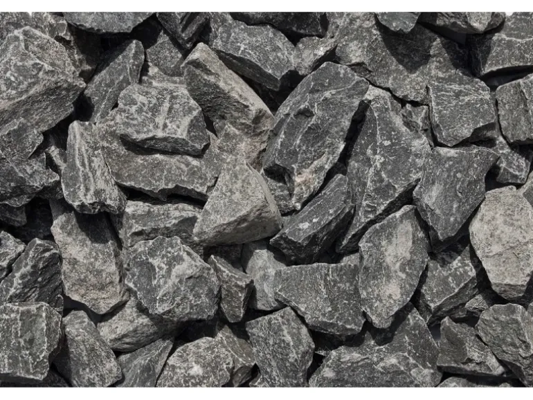 Basaltbruch Schwarz 80 - 200 mm 1000 kg Big-Bag