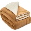 Beautissu Alina Decke 150x200cm Beige/Weiß