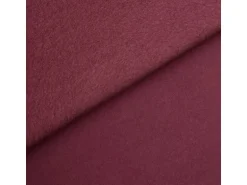 Beautissu Amelie TO Vorhang mit Öse 140x245cm Bordeaux 2tlg