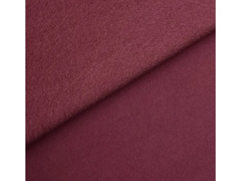 Beautissu Amelie TO Vorhang mit Öse 140x245cm Bordeaux 2tlg