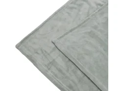 Beautissu Aurelia Decke 150x200cm Hellgrau
