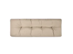 Beautissu ECO Style Palettenkissen Rücken 120x40x10cm Natur
