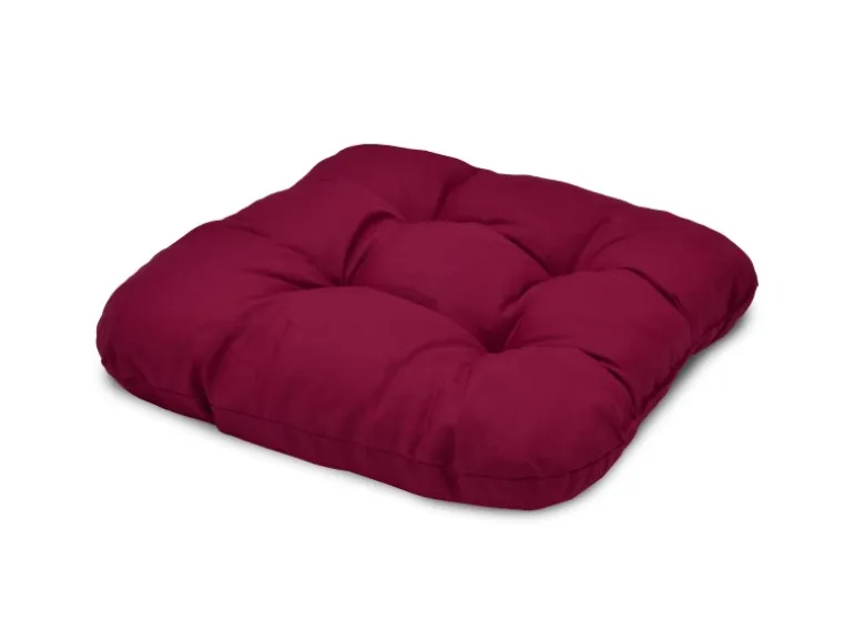 Beautissu Lisa Stuhlkissen 40x40x8cm Rot 4tlg