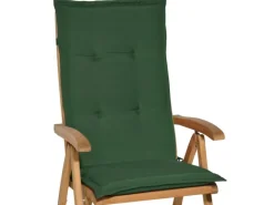 Beautissu Loft HL Hochlehner 120x50x6cm Dunkelgrün 6tlg