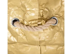 Beliani Sitzsack DROP Gold 75x63x73