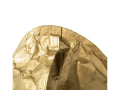 Beliani Sitzsack DROP Gold 75x63x73