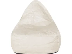 Beliani Sitzsack DROP Hellbeige 75x63x73