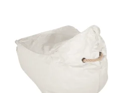 Beliani Sitzsack DROP Hellbeige 75x63x73