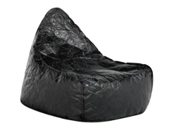 Beliani Sitzsack DROP Schwarz 75x63x73