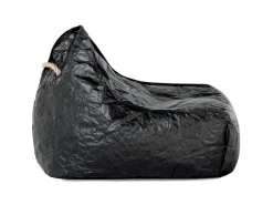 Beliani Sitzsack DROP Schwarz 75x63x73