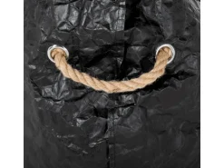 Beliani Sitzsack DROP Schwarz 75x63x73