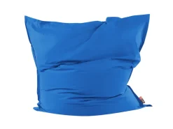 Beliani Sitzsack FUZZY Dunkelblau 180x230x20